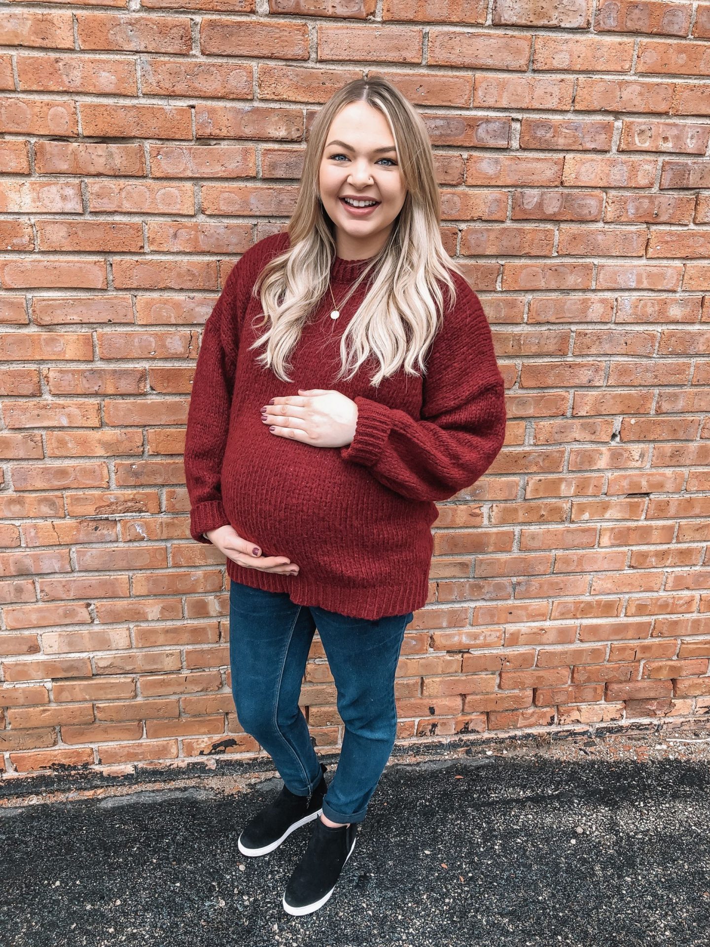 my last day of pregnancy + PinkBlush Maternity giveaway!